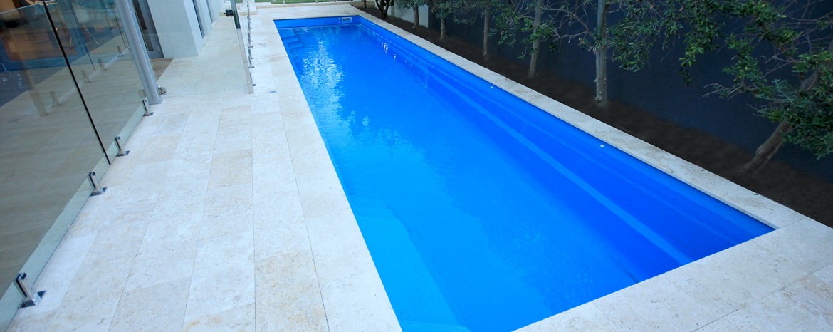 fibreglass lap pool